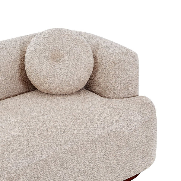 English Elm Compressed Three Seat Sofa with Rubberwood Base Polyester Upholstered Living Room Couch N771P392415V_N771P392416V