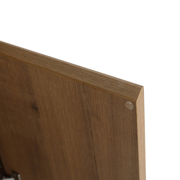 English Elm 30 Inch Wall Mounted Bathroom Vanity with Open Shelf Hardware Free Handle Design W99956039