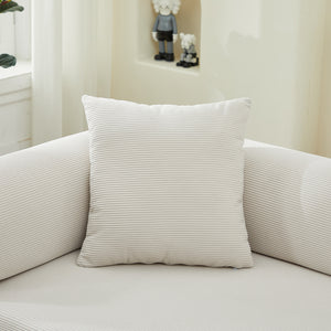 English Elm Folding Sofa Bed Corduroy Convertible 78.5" 3-Seater to Bed No-Assembly Foam Spring Comfort Beige W2915P343899