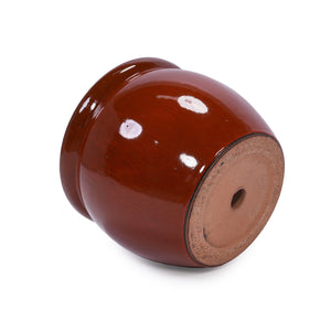 English Elm 3 Pieces Ceramic Flowerpot Set - Handcrafted Modern Planters For Garden, Patio, And Windowsills W3273P321540