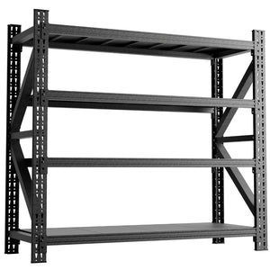 English Elm 5000 Lbs Industrial Garage Shelving Unit Welded Steel 4 Shelf Adjustable Heavy Rack T2398P480398