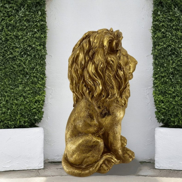 English Elm 18.98" Resin Owl Statue Hand-painted Weatherproof Garden Patio Sculptural Decor W5709P462799