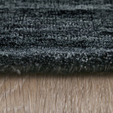 Feizy Rugs Luna Hand Woven Wool Area Rug - Stylish, Stain-resistant, Perfect For High Traffic Spaces & Decor Black Wool 5798049fblk000e10