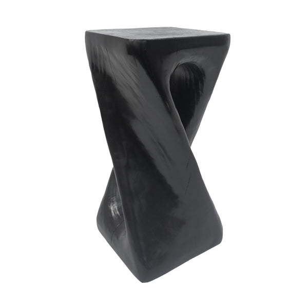 English Elm Christopher Knight Home® - Outdoor Twist Shape Side Table - Lightweight Magnesium Oxide Accent For Patio, Poolside, Or Balcony N770P291498B