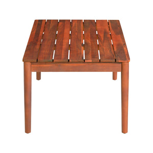 English Elm Christopher Knight Home® - BRYAN Acacia Coffee Table in Mahogany Finish – Rustic Outdoor 36.25" x 20.5" Durable Hardwood Design N776P288482K