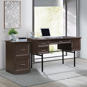 OSP Home Furnishings Jefferson Vertical File Espresso