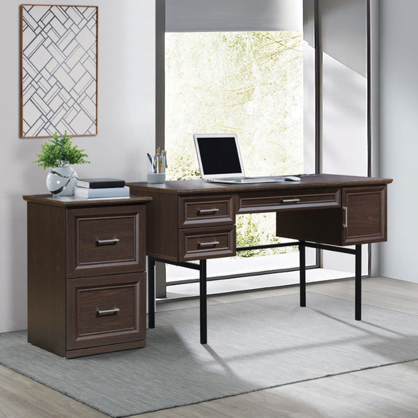 OSP Home Furnishings Jefferson Vertical File Espresso