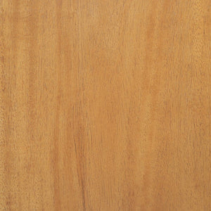 English Elm Wood Grain Nightstand with Open Shelves and Cabinet for Modern Bedroom Storage N758P404669N