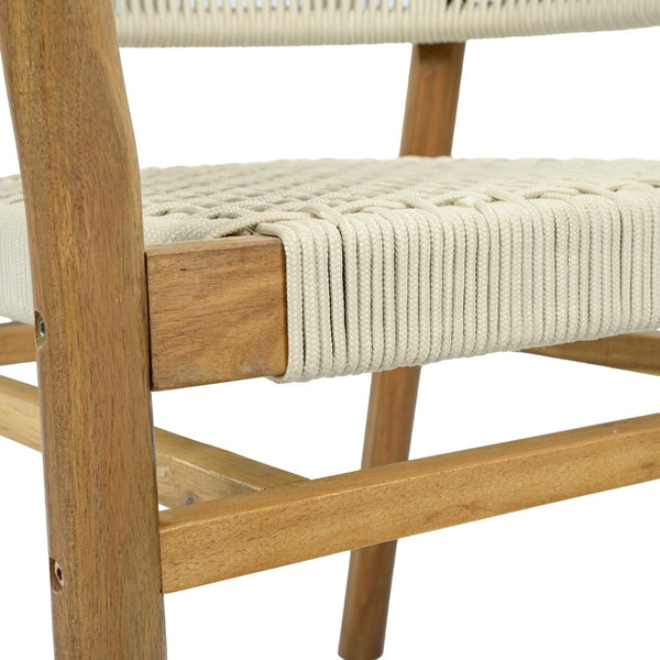 English Elm Modern Chenille Accent Chair with Ottoman Plush Wide Seat Curved Arms for Bedroom Teak+ Beige N719P428476A