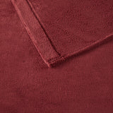 True North by Sleep Philosophy Soloft Plush Casual Micro Plush Sheet Set TN20-0584 Burgundy