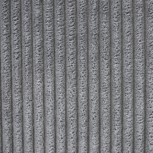 English Elm 107.5" U-shaped Sofa Sectional with Storage Chaise, Pull-Out Bed, USB Charging, Corduroy Comfort Gray N719S001570E