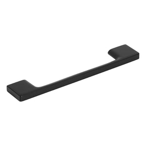 OSP Home Furnishings Drawer Pull Tuxedo Series Minimalist Metal Hardware for Kitchen and Bathroom Cabinetry Loop Black DPT5LOO-B