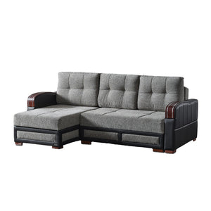 English Elm Primenest Azura Convertible Sectional Sofa With Storage - Modern, Comfortable, And Space-Saving Design B030P305118-GIGA