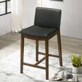 English Elm Ashcroft Furniture - Shannon Counter Chair In Black Vegan Leather