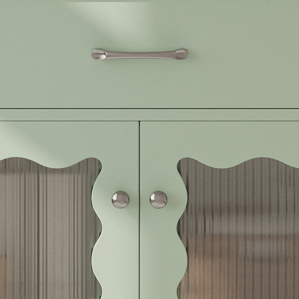 English Elm Christopher Knight Home® - 30 Inch Bathroom Vanity With Tempered Glass Doors, Soft-Close, Modern Green Cabinet & Ceramic Sink N817P299499G