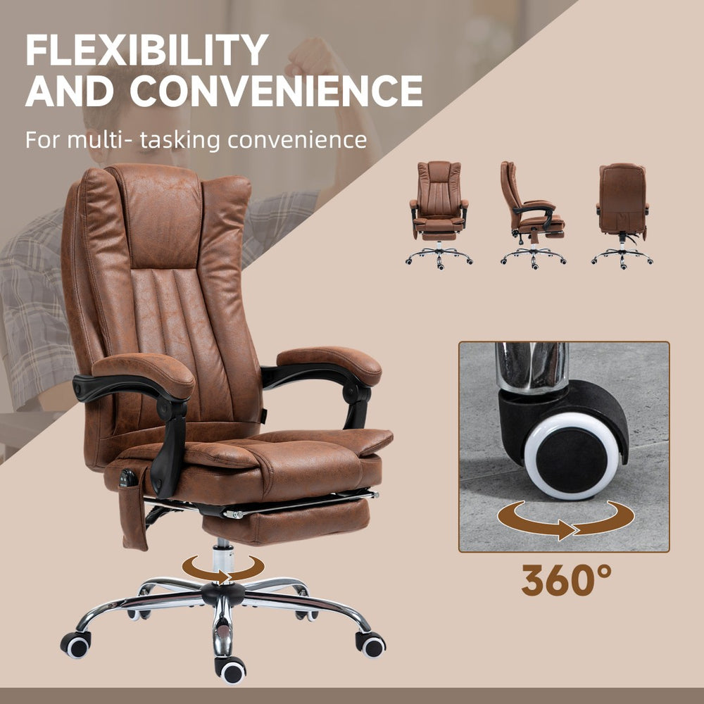 English Elm Office Chair Retro Low Back Microfiber Seating with Tilt and Pneumatic Height Adjust T3971P407992