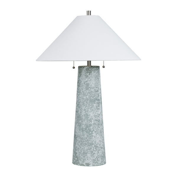 Crestview Collection 30.5"H Stylish Glass Table Lamp Set Of 2 With Elegant Shades - Perfect For Home Decor & Lighting   Cvazbs138