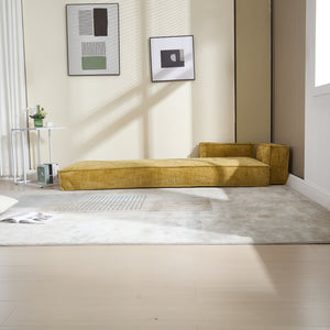 English Elm Coolmore Modular Chenille Sofa - Space-Saving Design, Flexible Layouts, And Built-In Side Pockets W1152P320503