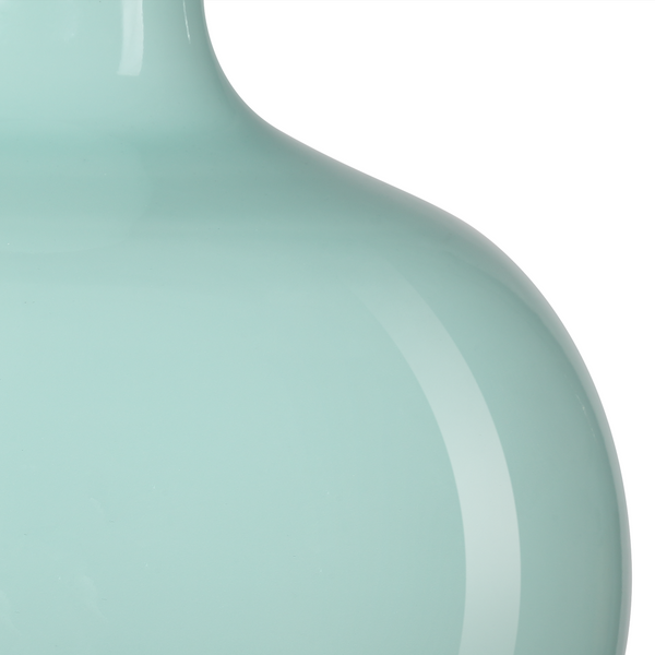 Celadon Green Porcelain Vase - Handcrafted Decorative Accent with Lush Smooth Finish for Home Decor