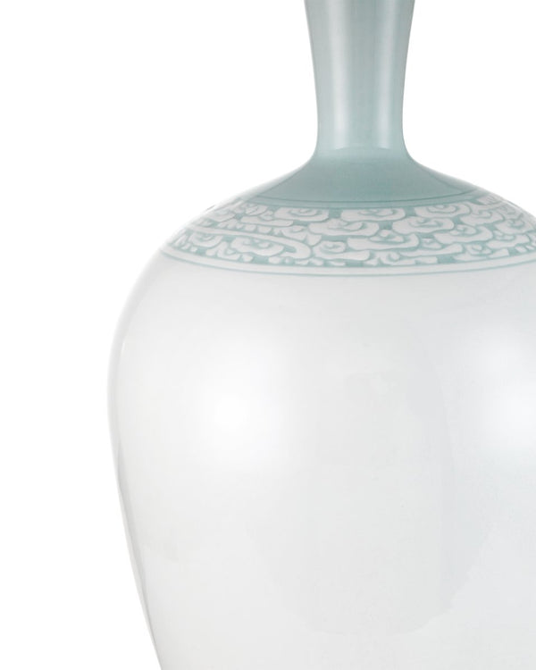 Currey & Company Ketty Table Lamp – Elegant Ming Dynasty Inspired Design With Cloud Motifs And Polished Nickel Finial Blue Porcelain 6000-1027-currey-company