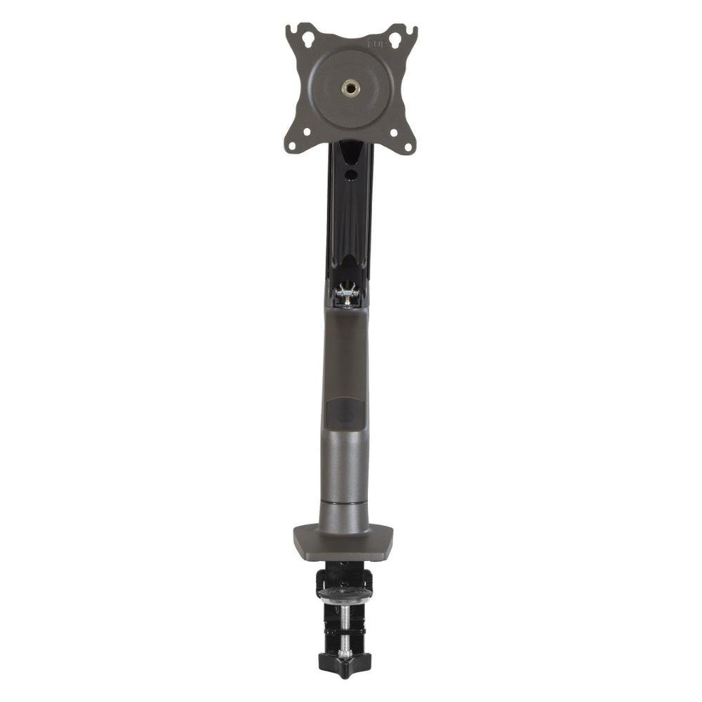 OSP Home Furnishings Single Monitor Arm with Gas Spring Mechanism for Ergonomic Desk Setup and Cable Management SPX3020SMA