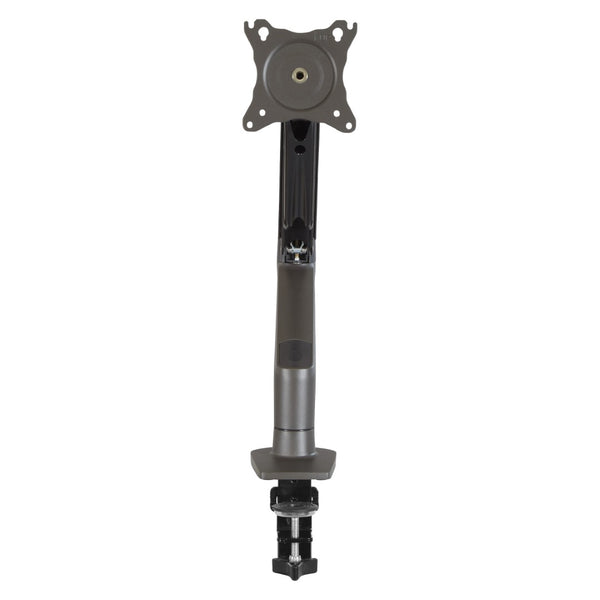 OSP Home Furnishings Single Monitor Arm with Gas Spring Mechanism for Ergonomic Desk Setup and Cable Management SPX3020SMA