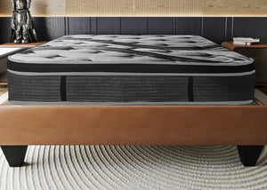 English Elm Premium 14-Inch Euro Top Hybrid Mattress In A Box - Plush Memory Foam & Pocket Coil Support B2741P290173-GIGA