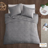 Caden Modern/Contemporary 3 Piece Cotton Quilt Set