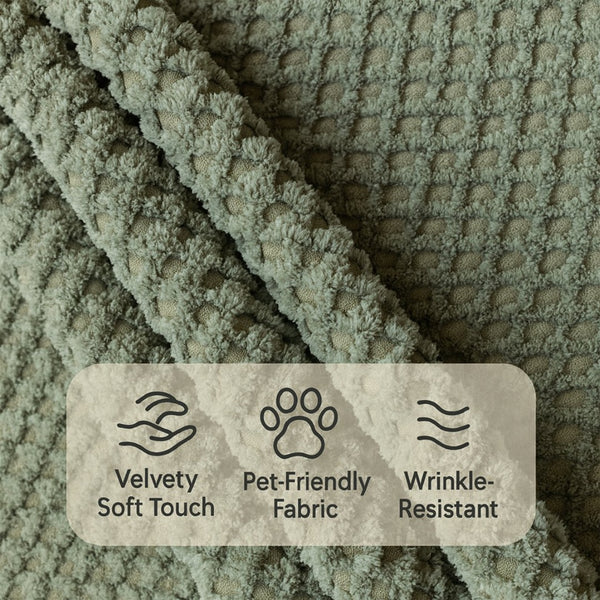 English Elm Modular Low Profile Sectional Sofa Plush Chenille Upholstery for Cozy Living Rooms W3326S00033
