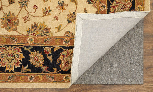 Feizy Rugs Wagner Hand Tufted Wool Oriental Rug - Durable, Stain-resistant Design Perfect For High-traffic Areas Tan,Brown,Black Wool Wgr8942fbgeblkf00