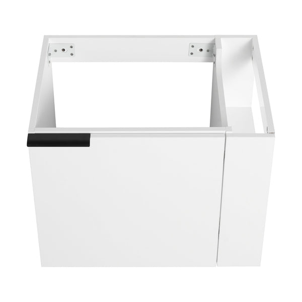 English Elm 24" Modern Bathroom Vanity Sink Combo - Stylish White Oak Cabinet With Soft-Close Doors & Storage W1972P204943