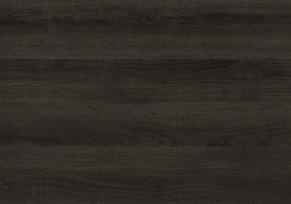 English Elm Accent Oak Nightstand Table with Shelf & Cabinet, Rustic Brown Laminate, Silver Knob, 17.25x14x24.25" B2710P218959