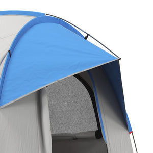 English Elm Outsunny Waterproof Suv Camping Tent for 5 to 6 Person Tailgate Outdoor Adventure Grey+Blue W2225P200548
