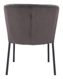 Aimee Dining Chair - Set of 2 Gray 109679 Zuo Modern