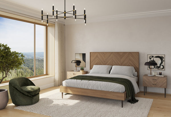 Sunpan Umea Hand-Woven Rug - Luxurious Artisanal Design with Eco-Friendly Wool for a Cozy Contemporary Home Dust