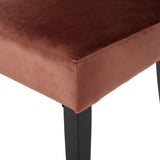 Christopher Knight Home® - Noble House - Venetian Tufted Blush velvet Dining Chair