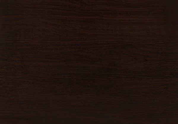 English Elm Home Bar Table - Contemporary 36" Rectangular Pub Height Design For Small Spaces, Espresso & Black B2710P219008