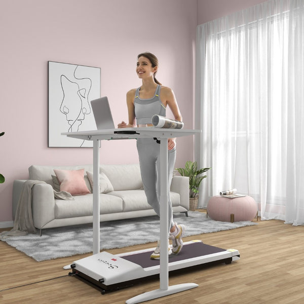 English Elm Soozier Walking Pad Treadmill Slim Portable Under Desk Design with Led and Remote W2225P200742
