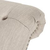 Christopher Knight Home® - Noble House - Varnell Contemporary Fabric Button Tufted Chaise Lounge