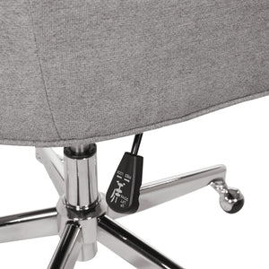 OSP Home Furnishings Amelia Office Chair Fog