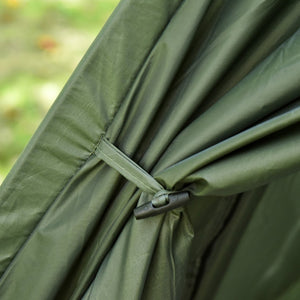 English Elm Outsunny 4-in-1 Elevated Two Person Camping Cot Tent with Air Mattress Outdoor W2225P217035