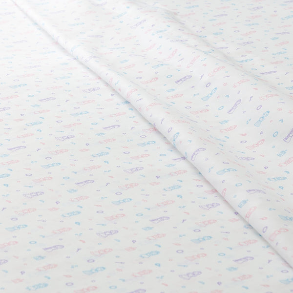 English Elm Linenspa Super Soft Microfiber Sheet Set Full with Princess Pattern—Durable, Wrinkle & Fade Resistant Cozy Bedding Pink B350P394838