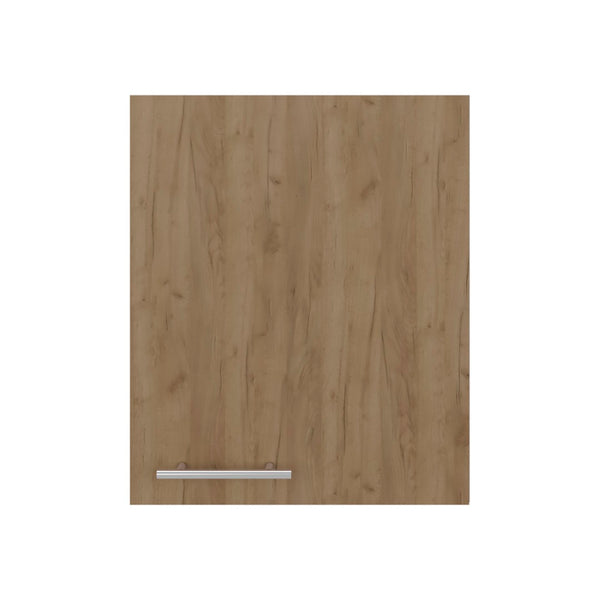 English Elm Sterling Wall Mounted Cabinet Two Interior Shelves Walnut Finish Compact Storage Unit Natural B097P474307
