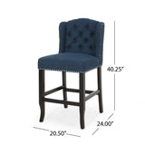 Christopher Knight Home® - Noble House - Foxcroft Wingback Counter Stool