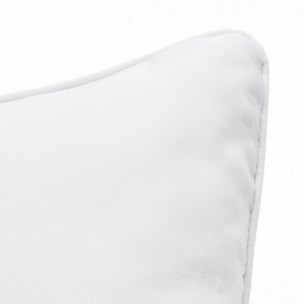 English Elm Christopher Knight Home® - ANTIBES Plush Outdoor Club Chair Cushions Set - Ergonomic Back & Seat Support, Water-Resistant Fabric White N775P270382W
