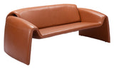 Horten Sofa Brown 110027 Zuo Modern