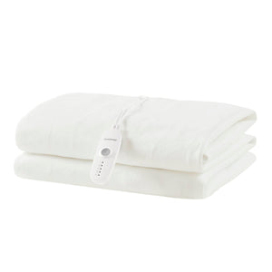 English Elm 1-Piece Twin Xl Heated Mattress Pad - Soft Polyester, 5-Setting Controller & Deep 15" Skirt Fit B035P408311