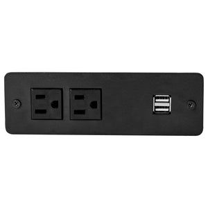 English Elm Carmen Luxe Faux Leather Cool Grey Motion Loveseat with Dual Recline, Storage & Plush Cushioningcomfort B062P357777