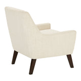 INK+IVY Scott Traditional Accent Chair II100-0078 Cream/Morrocco