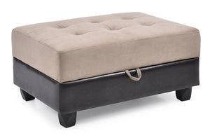 English Elm Gallant Mocha Ottoman - Elegant Tufted Design With Hidden Storage & Durable Comfort For Living Spaces B078P301537